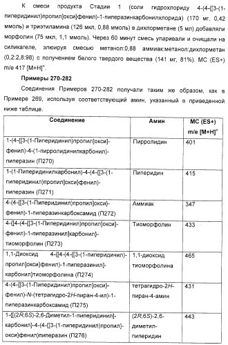 Замещенные пиперазины, (1,4)-диазепины и 2,5-диазабицикло[2.2.1]гептаны в качестве н1-и/или н3-антагонистов гистамина или обратных н3-антагонистов гистамина (патент 2328494)