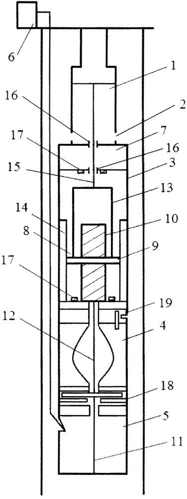 Погружная нефтедобывающая установка с плунжерным насосом (патент 2641762)