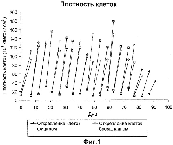 Способ культивирования клеток без компонентов животного происхождения (патент 2369634)