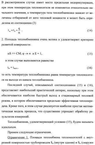 Способ измерения теплового сопротивления (варианты) и устройство для его осуществления (варианты) (патент 2308710)