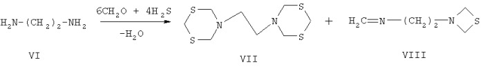 Способ получения n-[1&#39;,3&#39;,5&#39;-дитиазинан-5&#39;-ил-карбонил]-1,3,5-дитиазинан-5-карбоксамида (патент 2342370)