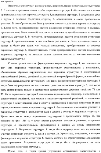 Оптический элемент, оптический компонент с антиотражающей функцией и исходная пресс-форма (патент 2468398)