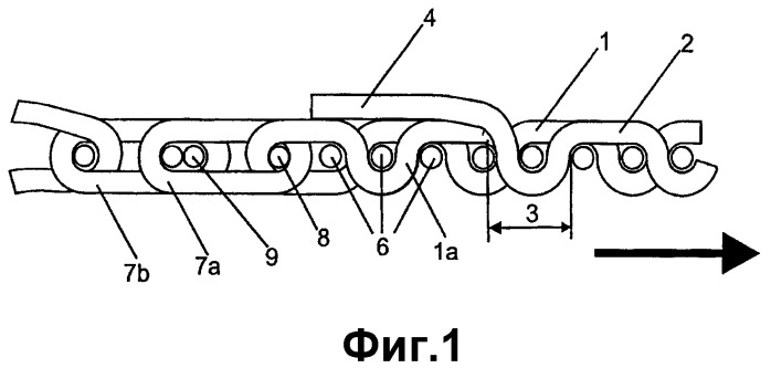 Тканое ленточное устройство (патент 2301857)