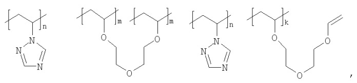 Сетчатые сополимеры 1-винил-1,2,4-триазола с дивиниловым эфиром диэтиленгликоля в качестве сорбентов благородных металлов из кислых сред и способ их получения (патент 2326131)