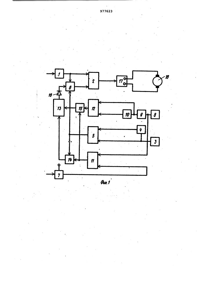 Способ автоматического управления процессом копания на одноковшовых экскаваторах и устройство для его осуществления (патент 977623)