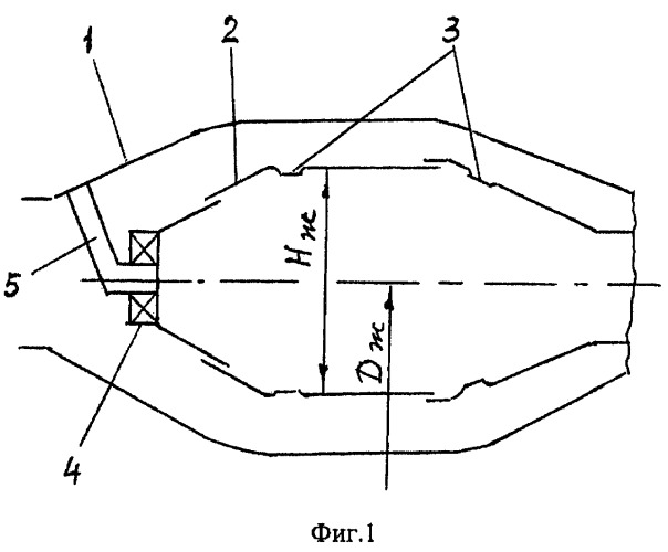 Камера сгорания с оптимальным режимом работы (патент 2400673)
