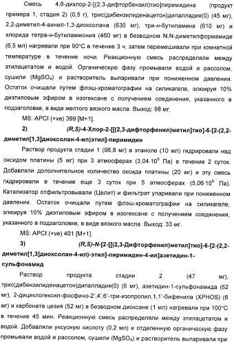 Производные пиримидинсульфонамида в качестве модуляторов рецепторов хемокинов (патент 2408587)