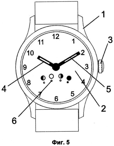 Устройство позиционной индикации для часов и часы с устройством позиционной индикации (патент 2525465)