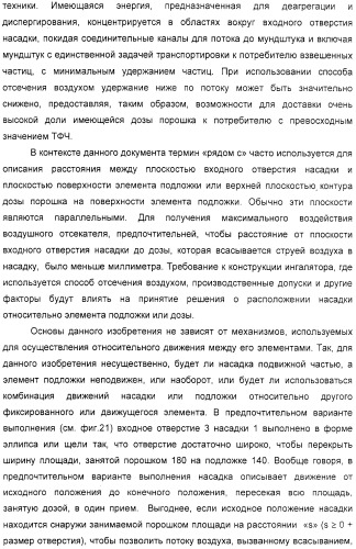 Деагрегация и диспергирование в воздух лекарственного порошка (патент 2322269)