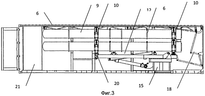 Грузовой контейнер для модуля вооружения и контейнерный комплекс ракетного оружия (патент 2491492)
