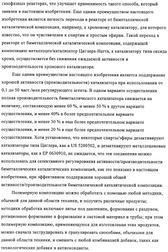 Способ полимеризации и регулирование характеристик полимерной композиции (патент 2331653)