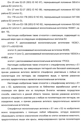 Очищенные белки оболочки вируса гепатита с для диагностического и терапевтического применения (патент 2313363)