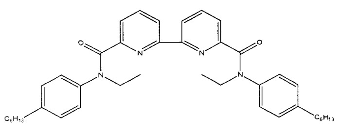 Диамиды 2,2'-бипиридил-6,6'-дикарбоновых кислот и способ их получения (патент 2530025)