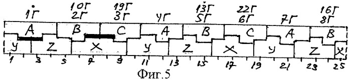 Трехфазная двухслойная электромашинная обмотка при 2p=16&#183;c полюсах в z=3(8&#183;b+1)&#183;c пазах (патент 2335062)