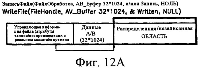 Способ обработки, записи и воспроизведения файлов реального времени (патент 2303823)