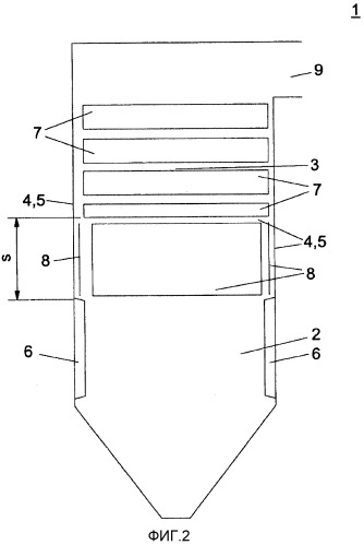 Прямоточный парогенератор для использования при температурах пара выше 650 градусов с (патент 2546888)