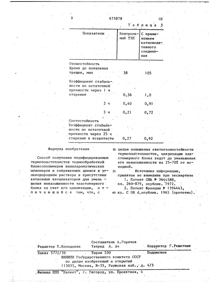 Способ получения модифицированных термо-эластопластов (патент 675878)