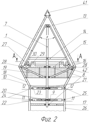 Автономная микроэлектростанция уличного фонаря (патент 2528626)