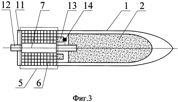 Осколочный блок осколочно-пучкового снаряда (патент 2567983)
