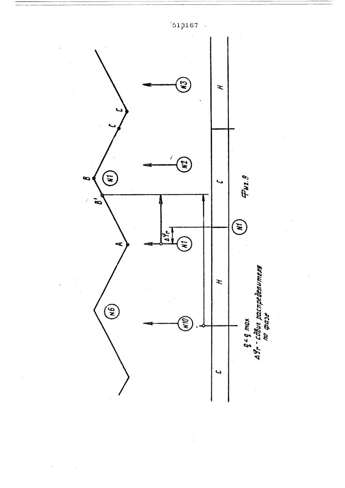 Объемный гидродвигатель (патент 513167)
