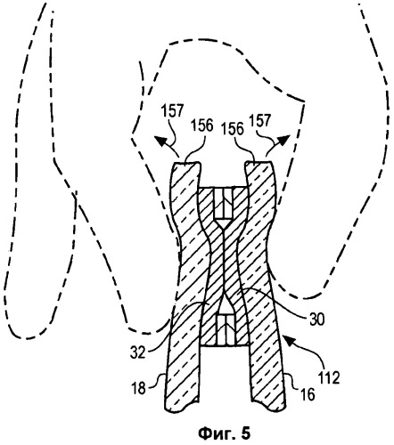 Гибкая упаковка, имеющая повторно закрываемый зажим (патент 2533534)