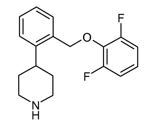 4-[2-(2-фторфеноксиметил)фенил]пиперидиновые соединения (патент 2515612)