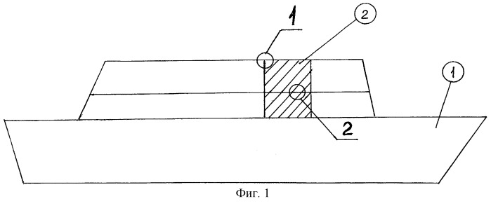 Корпус судна из многослойных композиционных конструкций (патент 2257309)