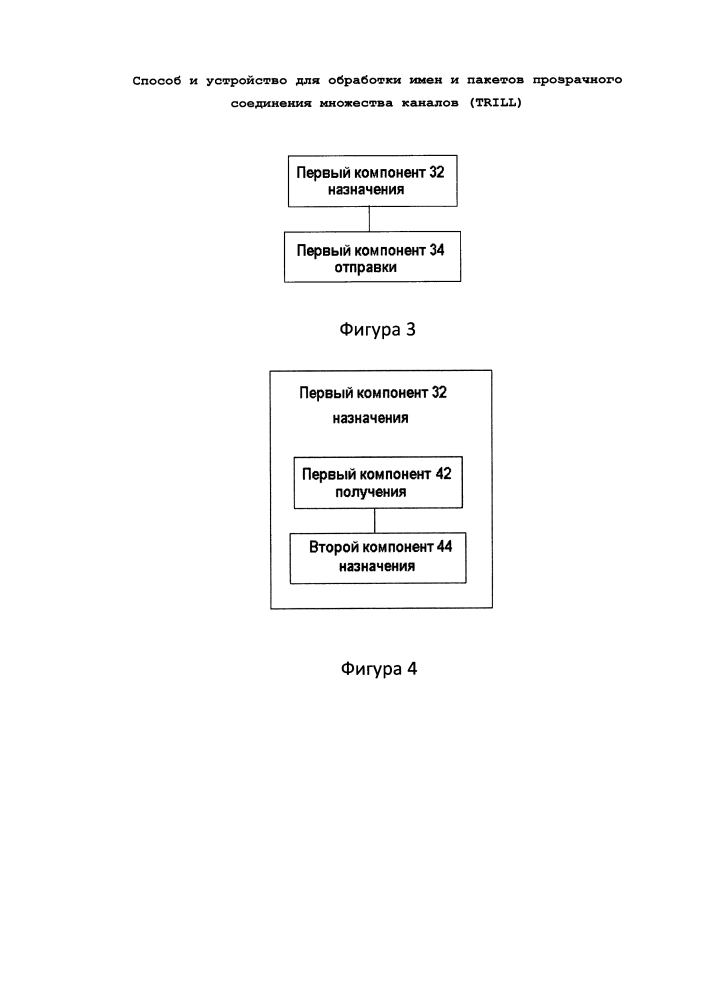 Способ и устройство для обработки имен и пакетов прозрачного соединения множества каналов (trill) (патент 2614856)