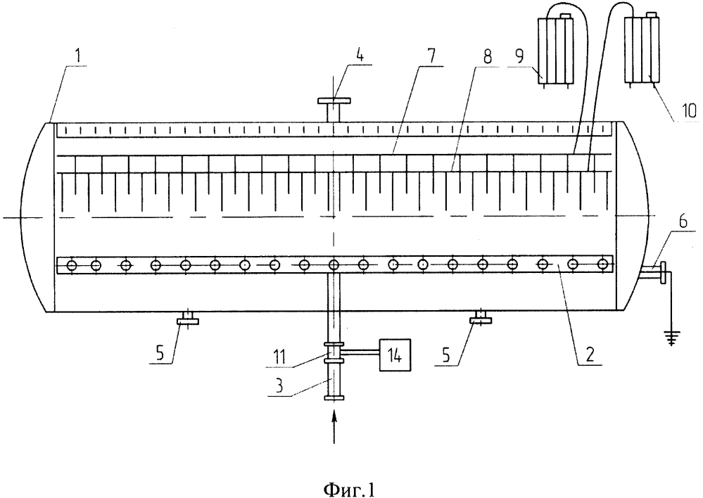 Электродегидратор (патент 2654028)