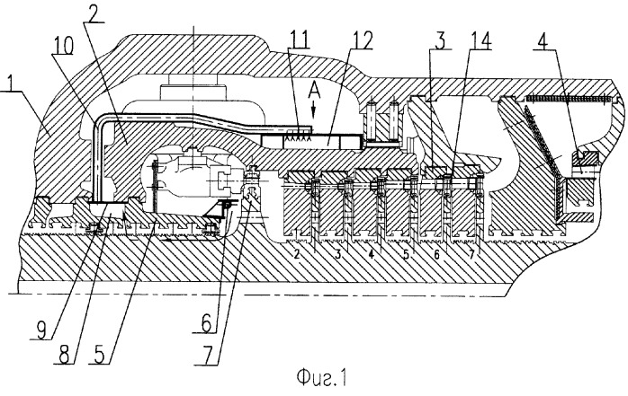 Цилиндр паровой турбины (патент 2322589)