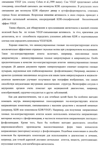 Конъюгаты фосфолипидов и направляющих векторных молекул (патент 2433137)