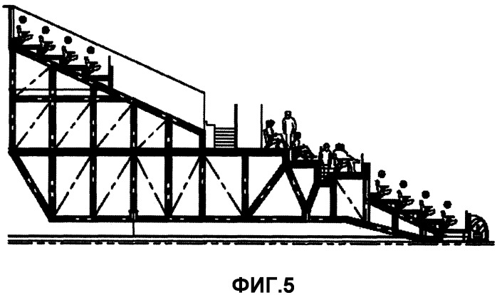 Подвижная трибуна с изменяемыми углами обзора (патент 2523274)