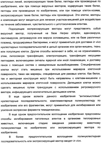 Растительные тимидинкиназы и их применение (патент 2339695)