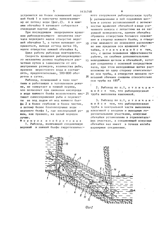 Рыбоход (патент 1634748)