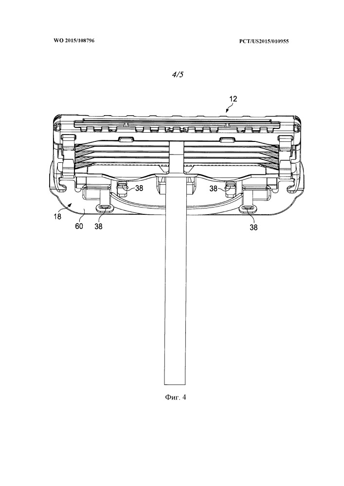 Бритвенные картриджи, содержащие температурные датчики (патент 2663392)