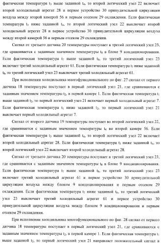 Холодильник многофункциональный (два варианта) и способ охлаждения в камере холодильника многофункционального (четыре варианта) (патент 2376536)