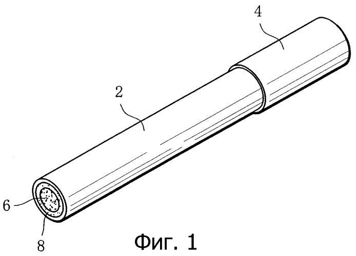 Сигарета с низкой воспламеняющей способностью (патент 2266694)