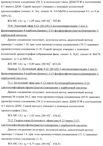 Производные фосфоновой кислоты и их применение в качестве антагонистов рецептора p2y12 (патент 2483072)