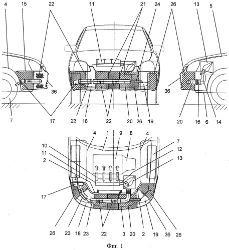 Автотранспортное средство (патент 2487020)