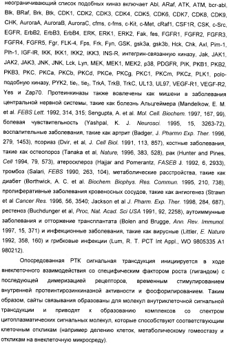 Производные пирроло[3,2-c]пиридин-4-он 2-индолинона в качестве ингибиторов протеинкиназы (патент 2410387)