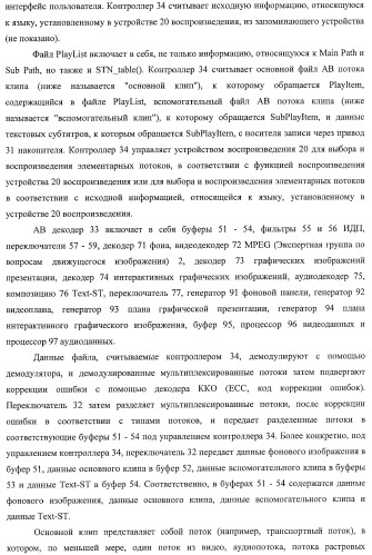 Устройство воспроизведения, способ воспроизведения и носитель записи (патент 2400834)