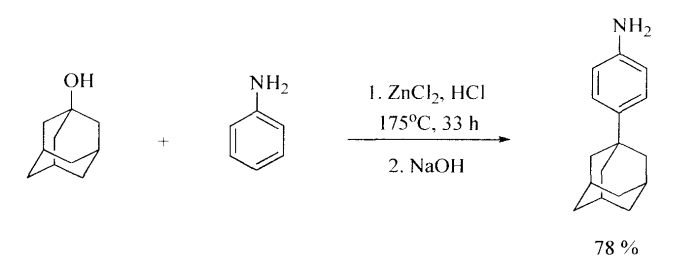 Способ получения 4-(1-адамантил)анилина (патент 2549902)