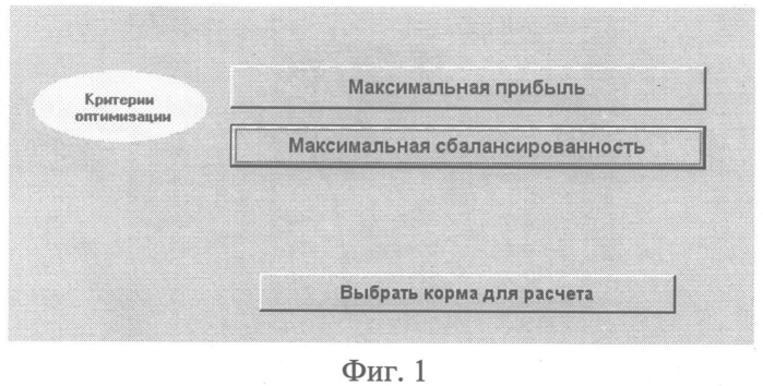 Устройство составления по различным критериям оптимизации близкого к экономически наилучшему кормового рациона и приготовления близкой к экономически наилучшей кормовой смеси при программируемом росте животных и птицы с учетом функций потерь их продуктивности (патент 2552966)