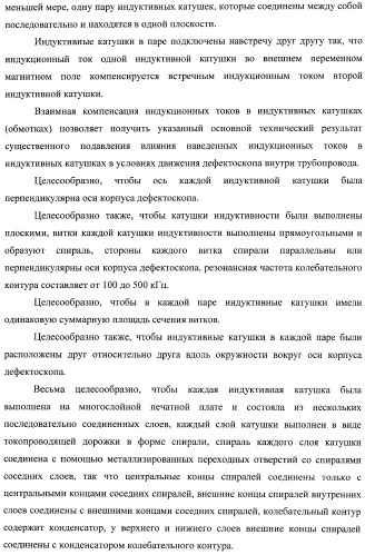 Внутритрубный дефектоскоп (варианты) и способ его применения (патент 2400738)