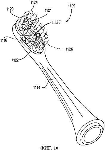 Электрическая зубная щетка, снабженная элементом с электрическим питанием (патент 2368349)