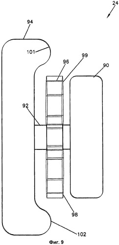 Устройство соединения для скрепления протяженных ячеистых конструкций локализации и соответствующий способ скрепления (патент 2510442)