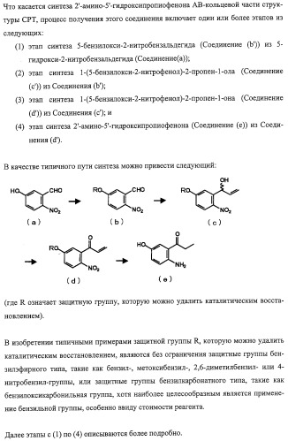 Способ синтеза камптотецинсвязанных соединений (патент 2308447)