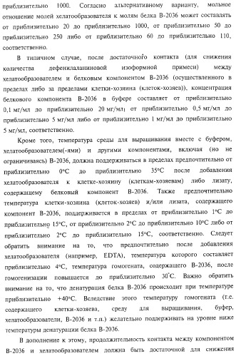 Способ получения соматотропного гормона со сниженным содержанием агрегата его изоформ, способ получения антагониста соматотропного гормона со сниженным содержанием агрегата его изоформ и общим суммарным содержанием трисульфидной примеси и/или дефенилаланиновой примеси (патент 2368619)