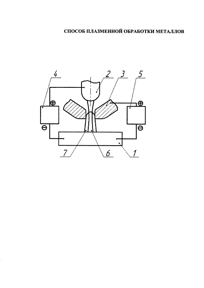 Способ плазменной обработки металлов (патент 2595185)
