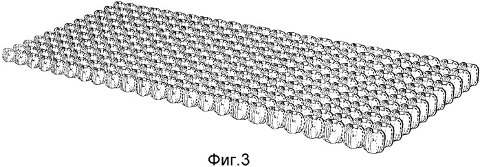 Гнездовой матрас с промежуточным отделяющим расстоянием между концами пружин и способ и устройство для его изготовления (патент 2367326)